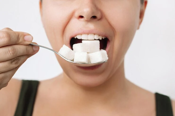 The effects of sugar on teeth